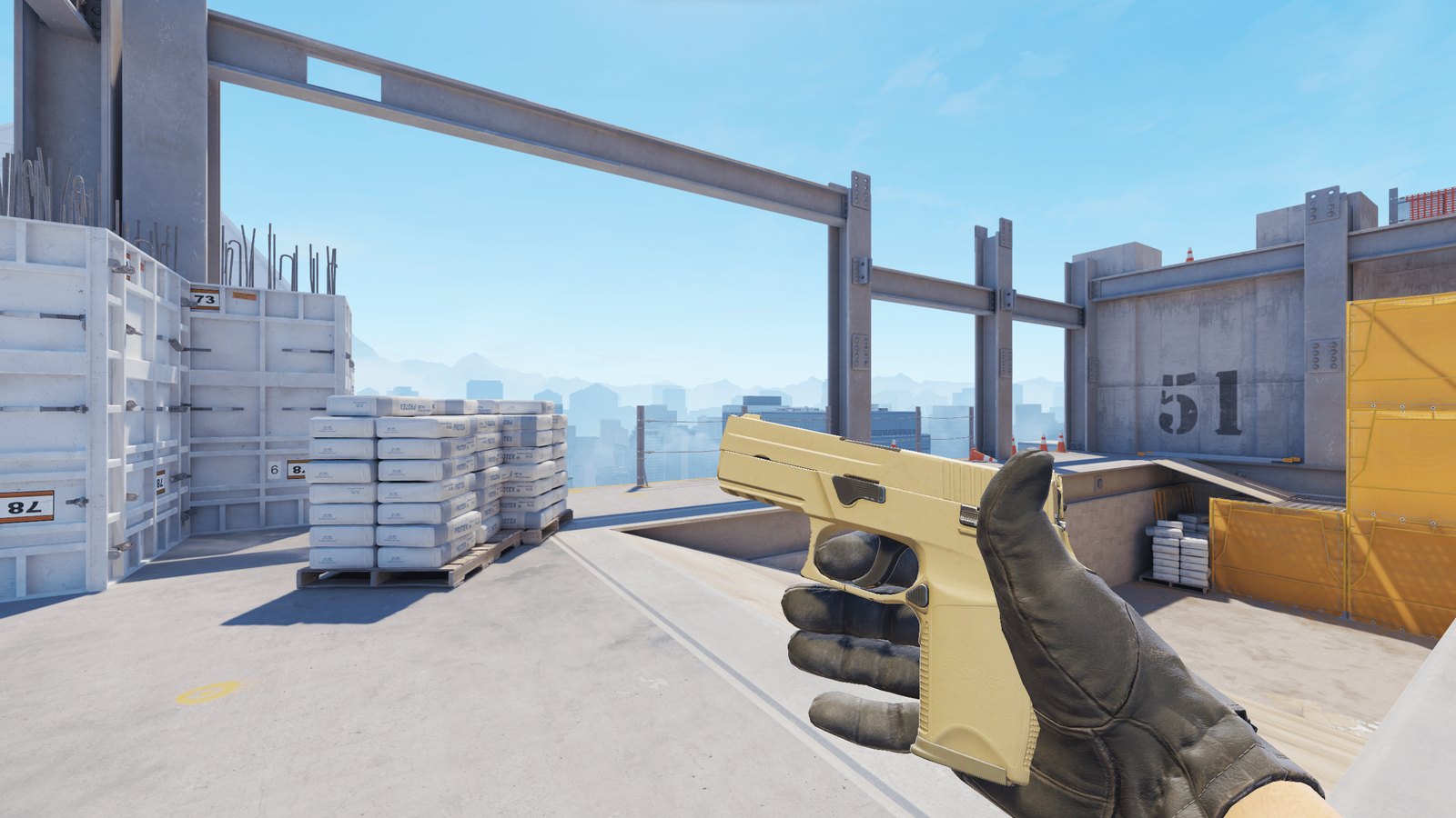 Илл. 3. P250 | Песчаные дюны / Sand Dune, Прямо с завода / Factory New