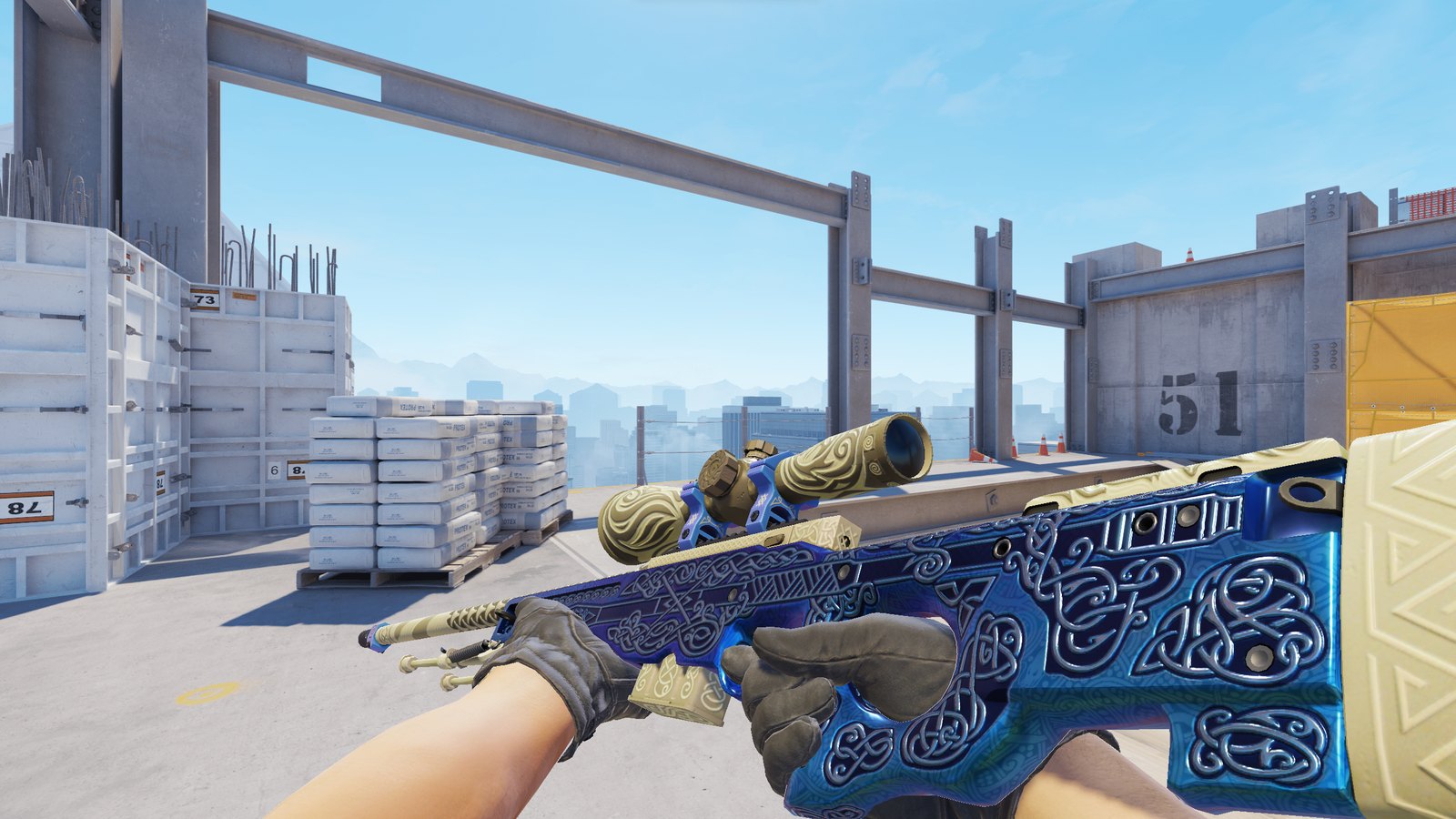 Илл. 11. AWP | Gungnir, Прямо с завода / Factory New