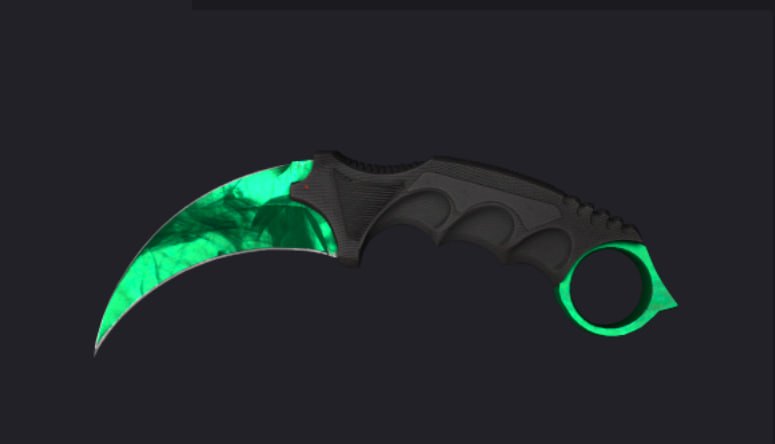 Илл. 41. Karambit | Gamma Doppler Emerald