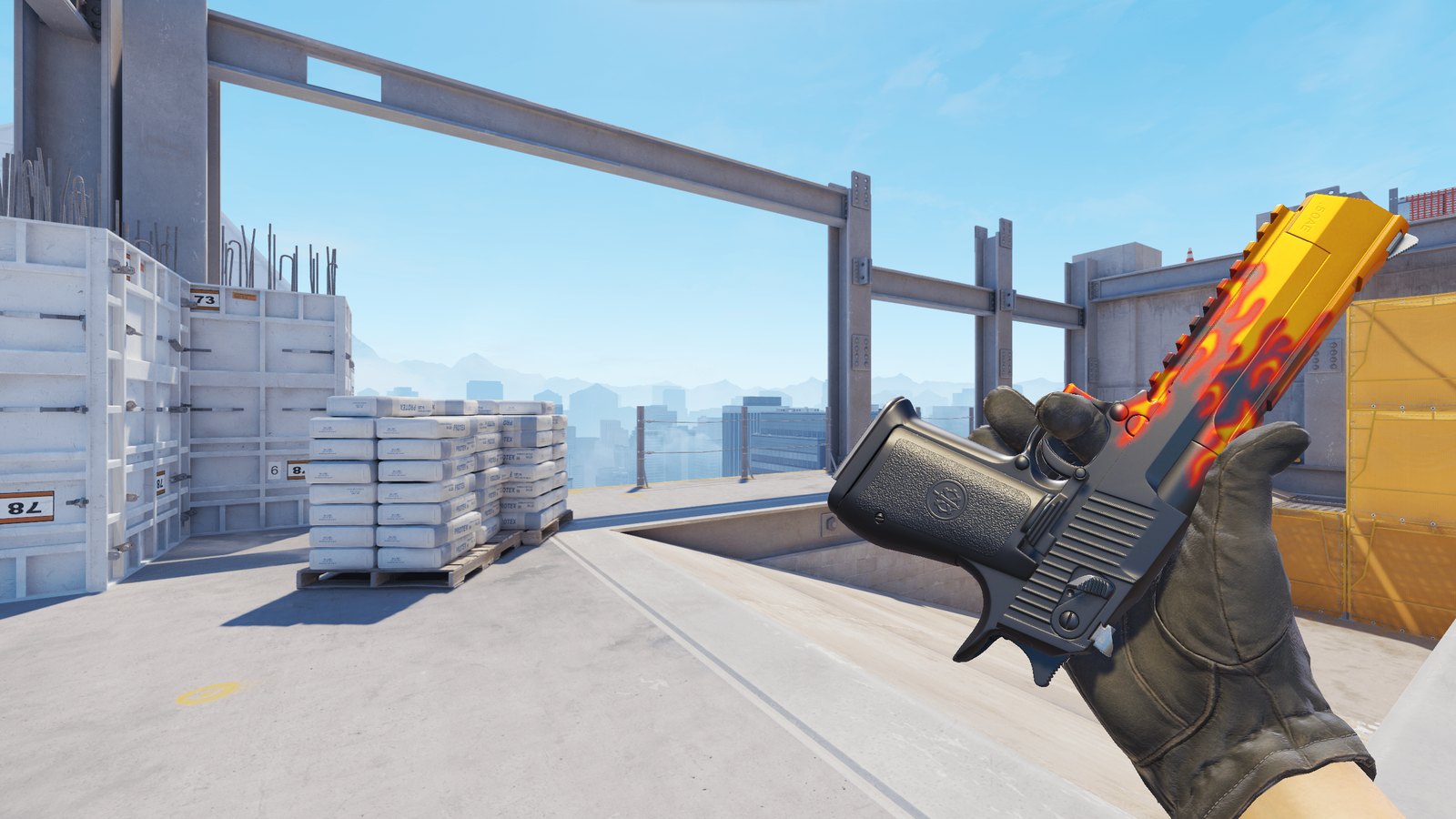 Илл. 42. Desert Eagle | Blaze, Прямо с завода / Factory New