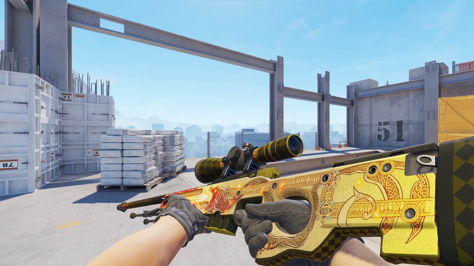 Илл. 45. AWP | Dragon Lore
